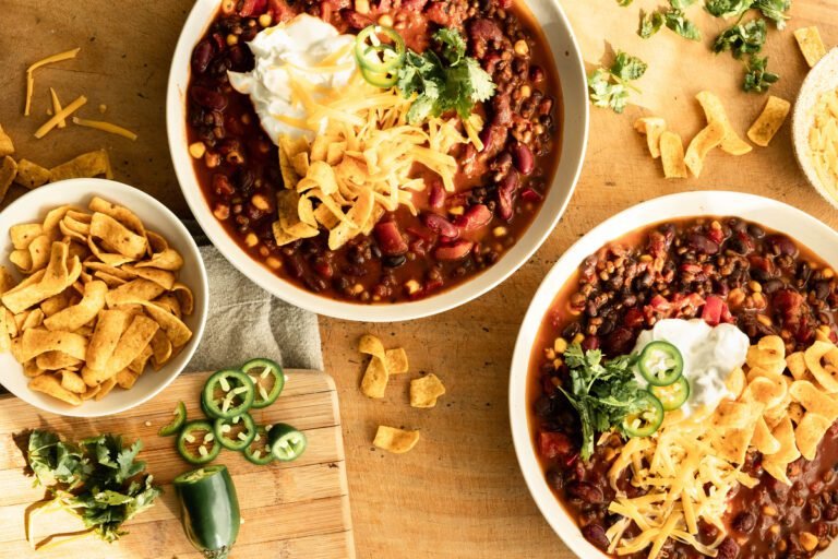 Lentil Chili Is The Ultimate Comforting Vegetarian Recipe