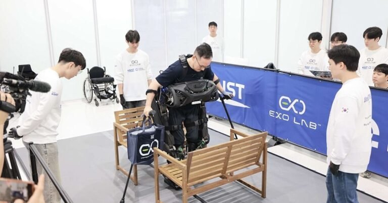 Novel Front Loading Exoskeleton Allows Paralyzed Patients To Get Up And