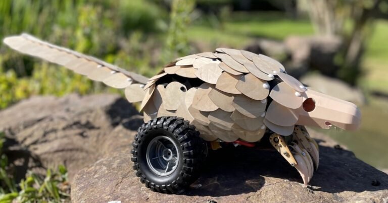 Pangolin Inspired Robot Poops Tree Seeds In Holes It Digs