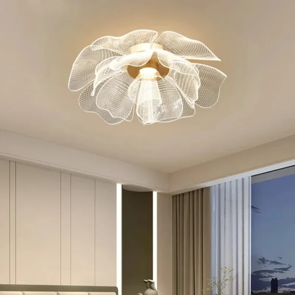 Flower Design Acrylic Lamp 1