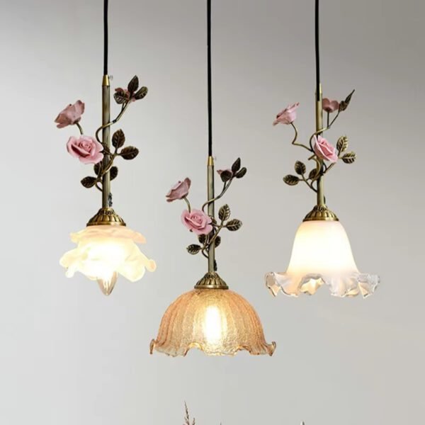 Rose Copper Pendant Lights 1