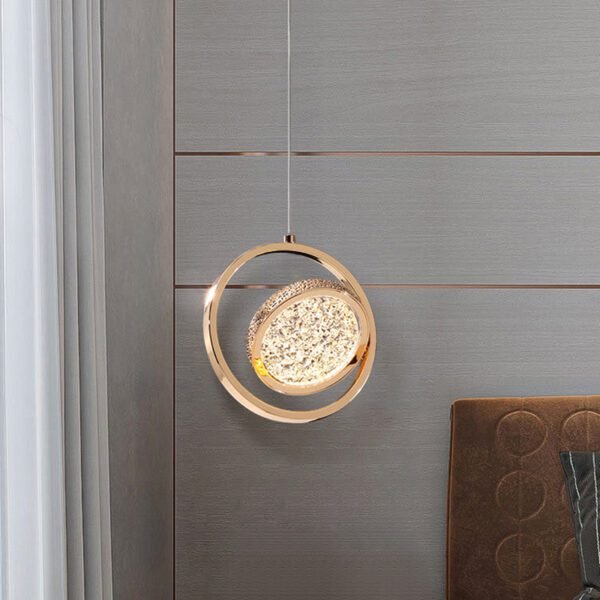 LED Circular Pattern Hanging Lighting 1