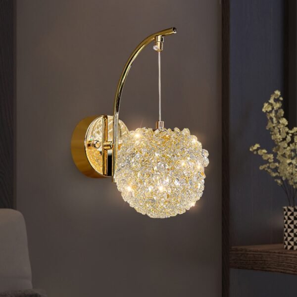 Crystal Bulb Wall Lamp 1