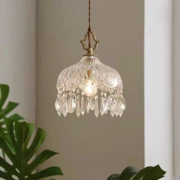 LED Light Crystal Glass Pendant Lamp 1