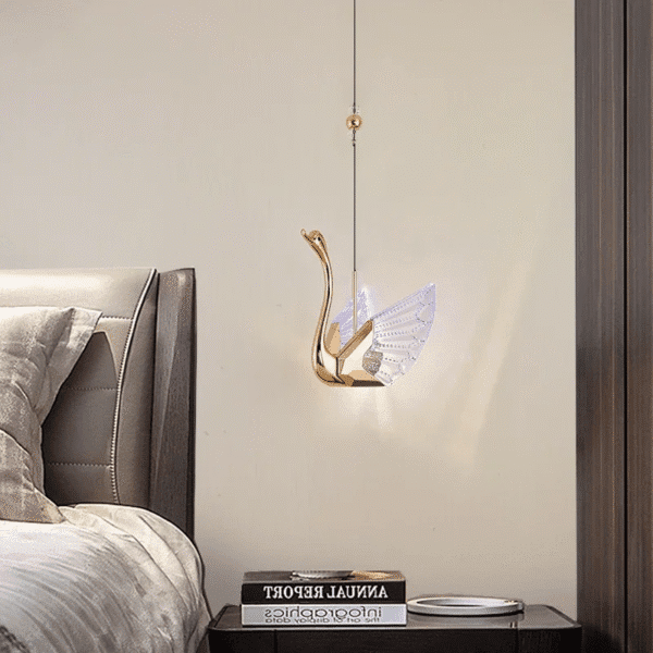Swan Art Pendant Lamp 1